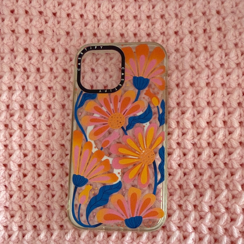 Casetify flower phone case for IPhone 13 Pro Max